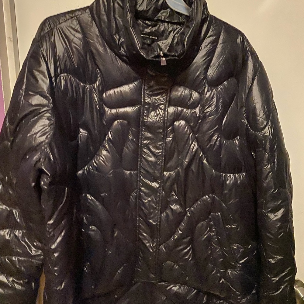 Universal standard size xl (26-28) black Josie short puffer jacket